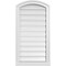 Ekena Millwork Arch Top Surface Mount PVC Gable Vent w/ 2"W x 2"P Brickmould Sill Frame, 18"W x 32"H GVPAR18X3203SN - alternate 1